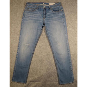 Rag & Bone Dre Low Rise Slim Boyfriend Distressed Jeans 32 (actual 36x28)